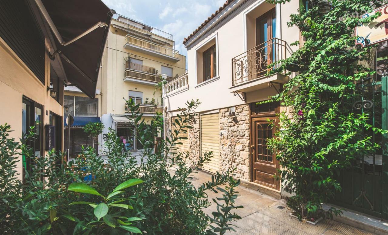 Stone House Near Acropolis - Living Stone Diamond Apartment Athena Bagian luar foto